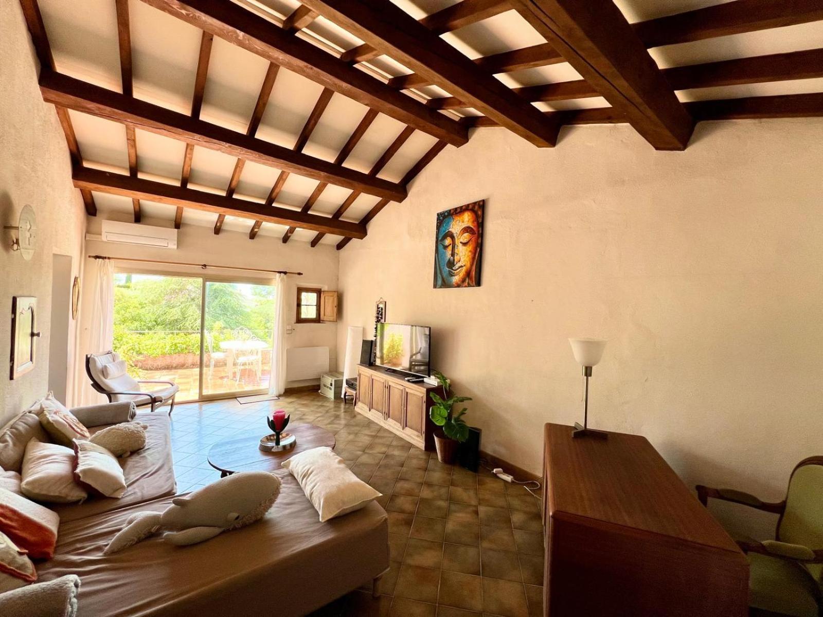 Bastide Provencale Vue Mer A 5 Min De La Plage サナリー・シュル・メール エクステリア 写真