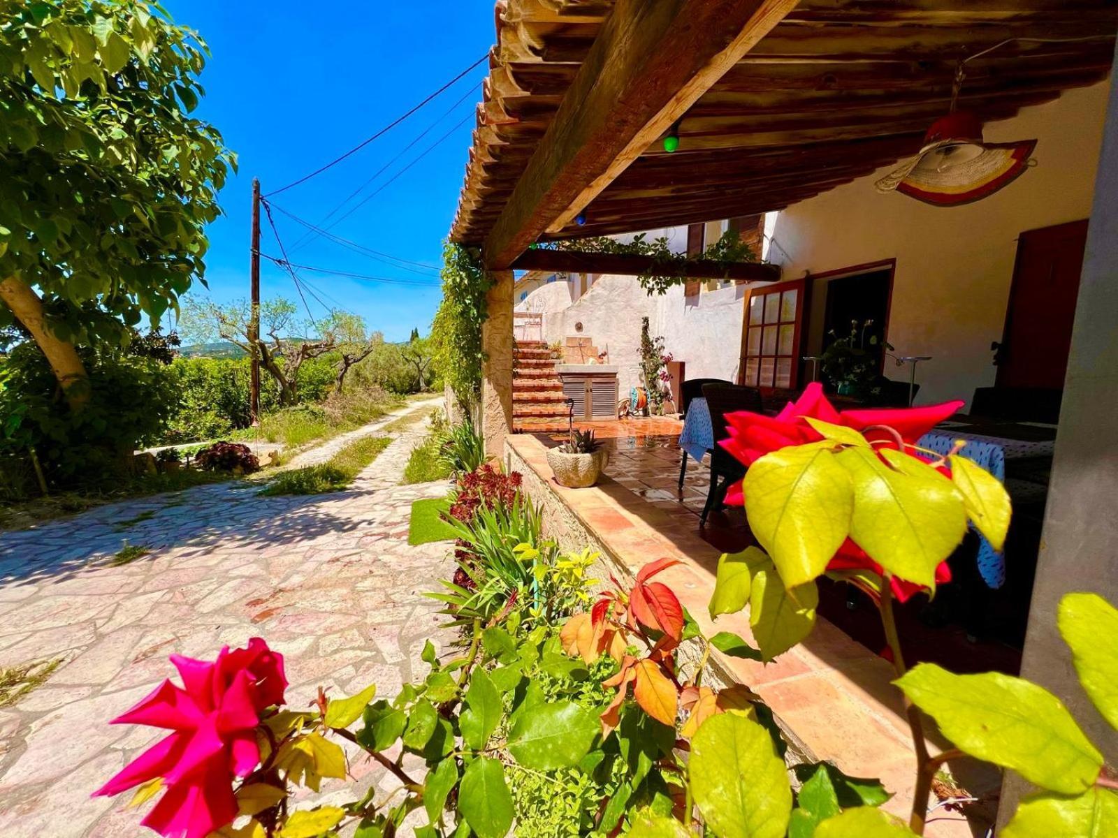 Bastide Provencale Vue Mer A 5 Min De La Plage サナリー・シュル・メール エクステリア 写真
