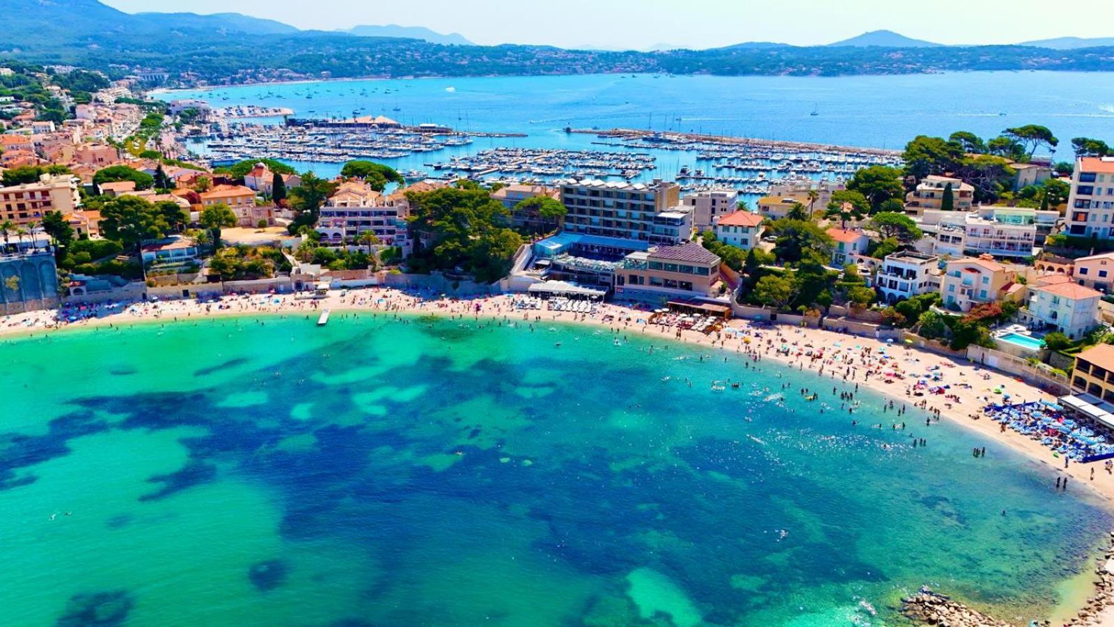 Bastide Provencale Vue Mer A 5 Min De La Plage サナリー・シュル・メール エクステリア 写真